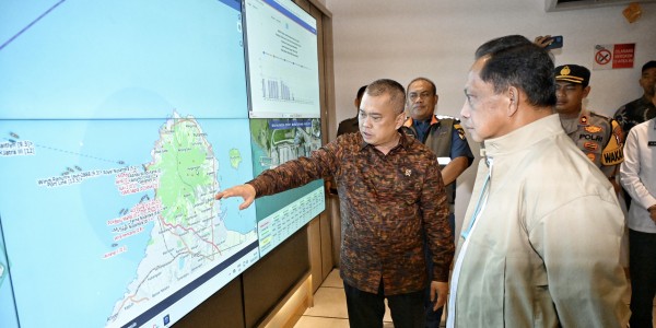 Agar Mudik Lancar, Menhub Dudy Cek Kesiapan Sarana Prasarana Transportasi di Lampung