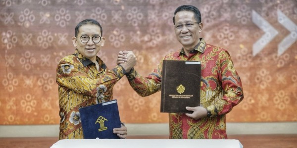 Menbud dan Menkum Perkuat Kerjasama Perlindungan Kekayaan Intelektual