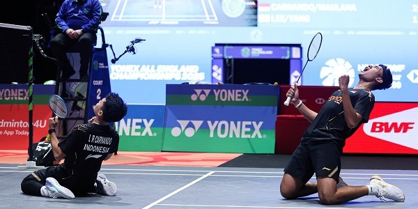 Kalahkan Rekan Senegaranya, Leo/Bagas ke Final All England 2025