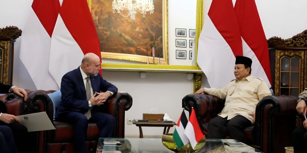 Utusan Khusus Palestina Bertemu Presiden Prabowo, Bahas Situasi Terkini Palestina