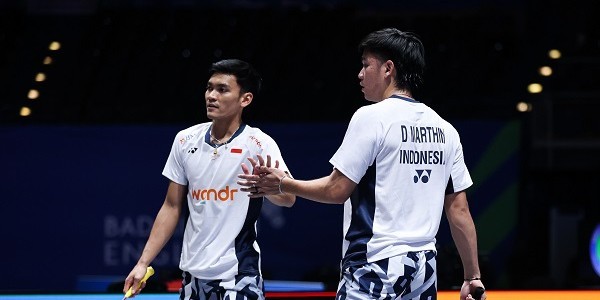 Fikri/Daniel Melaju ke Final Swiss Open 2025 Usai Tundukkan Pasangan China