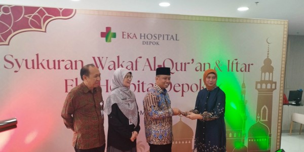 Resmi Beroperasi, Eka Hospital Depok Gelar Syukuran dan Wakaf 1.000 Al-Qur’an