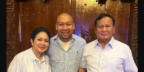 Kompak, Prabowo dan Titiek Ucapkan Selamat Idul Fitri 1446