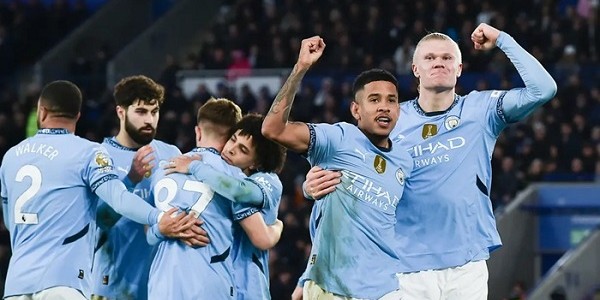 Manchester City Tundukkan Leicester 2-0, Naik ke Peringkat Keempat Klasemen