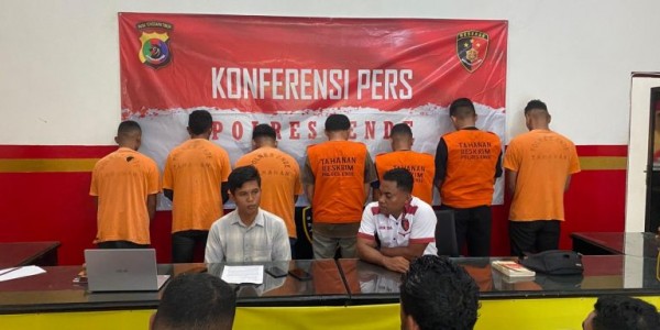 Polres Ende Tangkap Tujuh Pelaku Penganiayaan di Ende Selatan