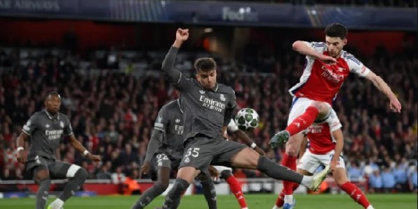 Arsenal Menang Telak 3-0 atas Real Madrid di Liga Champions