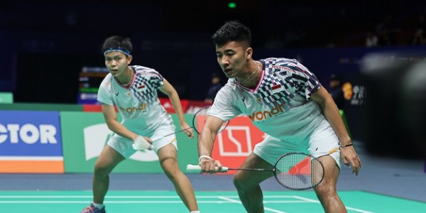 Dejan/Fadia Gagal Menahan Gempuran Juara Dunia, Tersingkir dari BAC 2025