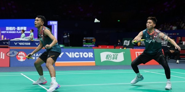 Fajar/Rian ke 16 Besar BAC 2025 Setelah Atasi Pasangan China