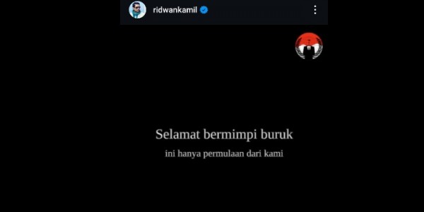 Ramai Isu Perselingkuhan, Akun Instagram Ridwan Kamil Diretas