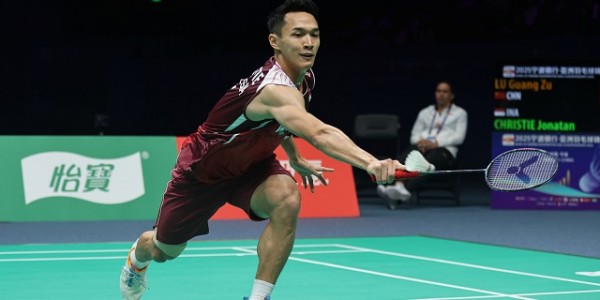Jonatan Christie Takluk dari Lu Guang Zu di Perempat Final Kejuaraan Asia 2025