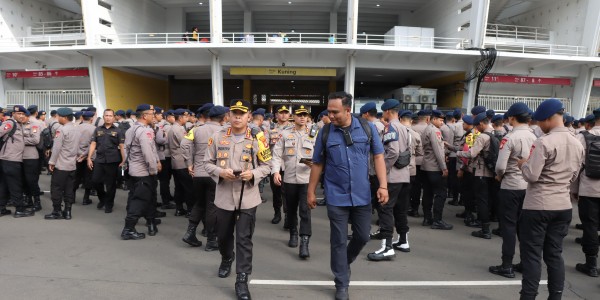 Persija vs Persebaya, 2.898 Personel Kepolisian Amankan GBK