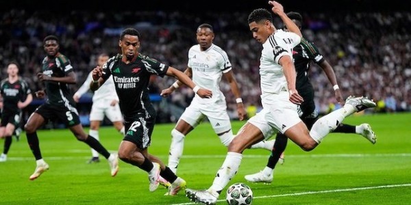 Arsenal Tumbangkan Madrid di Bernabéu, Lolos ke Semifinal Liga Champions
