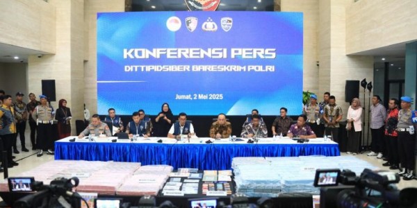 Bongkar Jaringan Judi Online Internasional, Polri Sita Uang Rp75 Miliar