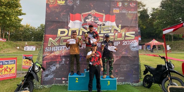 Brimob Polda Jateng Sabet Gelar Juara di Kejuaraan Menembak Danjen Kopassus Cup 2025