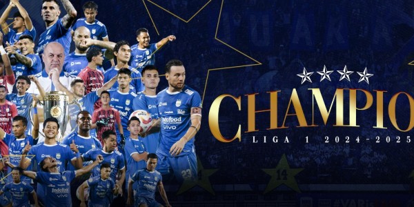 Persib Bandung Pastikan Juara Liga 1 Musim 2024/2025