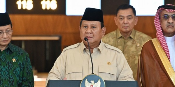 Presiden Prabowo Subianto Resmikan Terminal Khusus Haji dan Umroh Bandara Soekarno-Hatta 