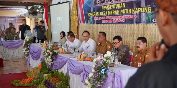 Menkop Sebut Kopdes Merah Putih di Jateng Jadi Motor Penggerak Ekonomi Desa