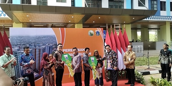 Pemprov DKI Resmikan Rusunawa Jagakarsa Jaksel Seluas 1,9 Hektare