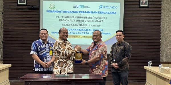 Pelindo Regional 3 Sub Regional Jawa Jalin Kerjasama dengan Kejaksaan Negeri Cilacap