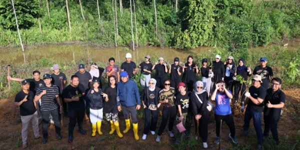 Dorong Penghijauan, Direktorat PGKP IKN Gelar Tanam Pohon Serentak