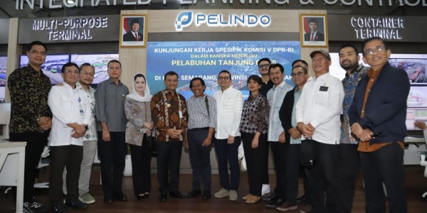 Komisi V DPR RI Tinjau Infrastruktur dan Sistem Kendali di Pelabuhan Tanjung Emas Semarang
