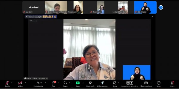 Lestari Moerdijat: Bangun Kebiasaan Hidup Sehat Sikapi Merebaknya Covid-19 di Sejumlah Negara