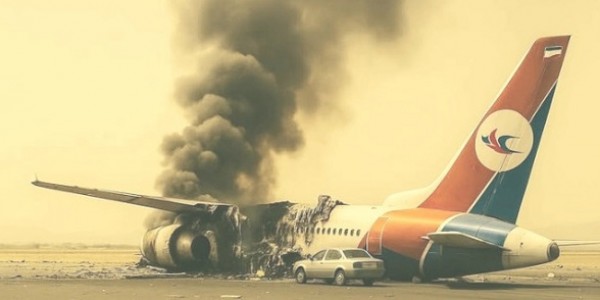 Israel Hancurkan Pesawat Haji di Bandara Internasional Sanaa, Yaman