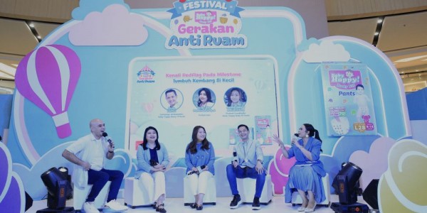Festival Gerakan Anti Ruam Baby Happy Hadirkan Edukasi Seru dan Momen Ceria Bareng Si Kecil