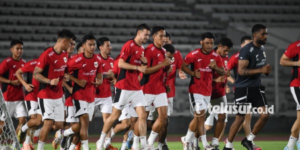 Terus Matangkan Persiapan, Timnas Indonesia Latihan di Stadion Madya, Jakarta Jelang Lawan Cina
