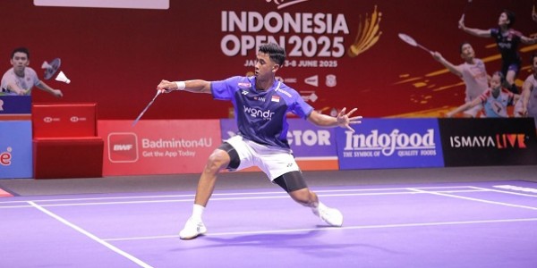 Alwi Farhan Taklukkan Prannoy, Cetak Sejarah Pribadi di Indonesia Open 2025