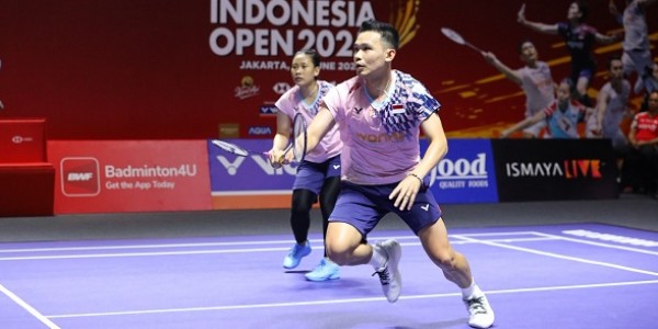 Tersingkir di Laga Perdana Indonesia Open 2025, Rinov/Pitha Bilang Begini 