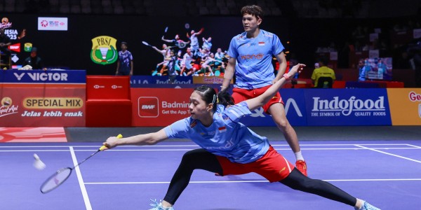 Tumbangkan Ganda Singapura, Adnan/Indah ke Perempat Final Indonesia Open 2025