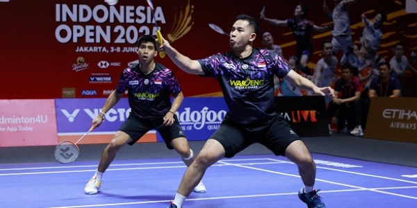Sabar/Reza ke Perempat Final Indonesia Open 2025, Balas Kekalahan Atas Ganda Thailand