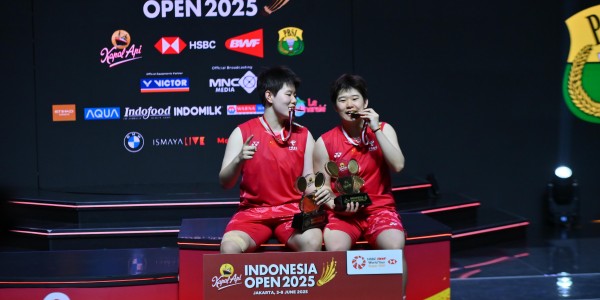 Liu SS/Tan Ning Juara Indonesia Open 2025 Usai Tumbangkan Pearly/Thinaah dalam Duel Sengit