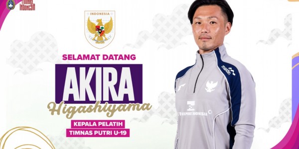 PSSI Tunjuk Akira Higashiyama Jadi Pelatih Timnas Indonesia Putri U-19