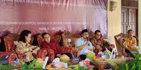 DPD RI DIY Dorong Ketahanan Pangan Berbasis Kearifan Lokal di Gunungkidul