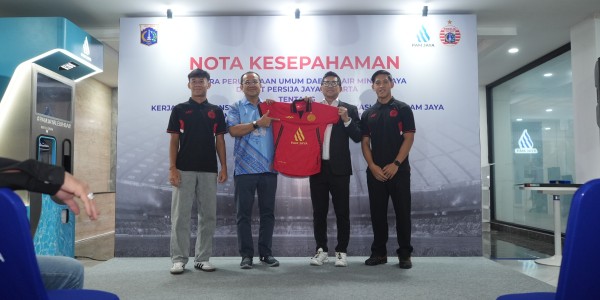 Persija Umumkan Kerjasama Sponsorship dengan PAM JAYA