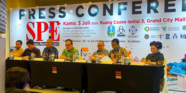 Surabaya Printing Expo 2025, Pamerkan 150 Brand Teknologi Percetakan Sebagai Solusi Global