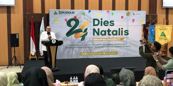 HUT ke-24, Universitas Binawan Kuatkan Pembangunan Inovasi Digital dan Kerjasama Global