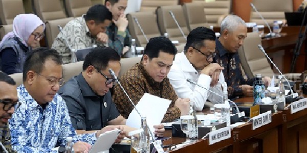 Erick Thohir Usulkan Tambahan Anggaran Kementerian BUMN Rp 454 Miliar untuk 2026