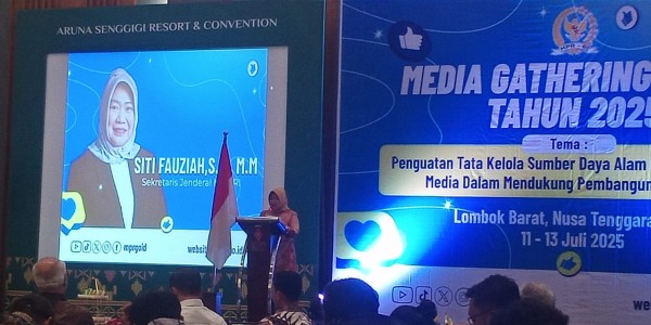 Sekjen MPR Dorong Peran Media Publikasikan Potensi NTB Lewat Media Gathering di Mandalika