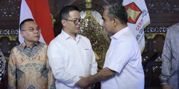 Jadi Sekjen Gerindra, Sugiono Ucapkan Terima Kasih ke Ahmad Muzani