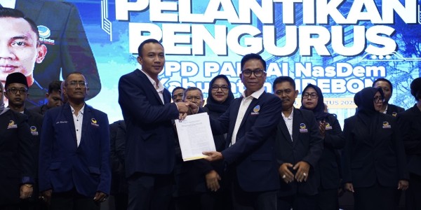 Asep Zaenudin Budiman Kembali Nahkodai NasDem Kabupaten Cirebon