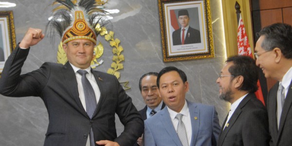 Ketua DPD RI Terima Kunjungan Menteri Luar Negeri Belarusia