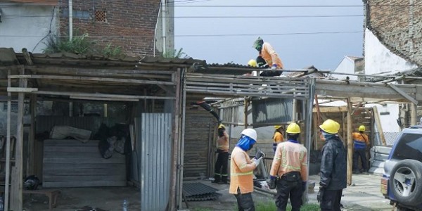 KCIC Tertibkan 26 Bangunan Liar, Karena Berpotensi Ganggu Operasional Whoosh