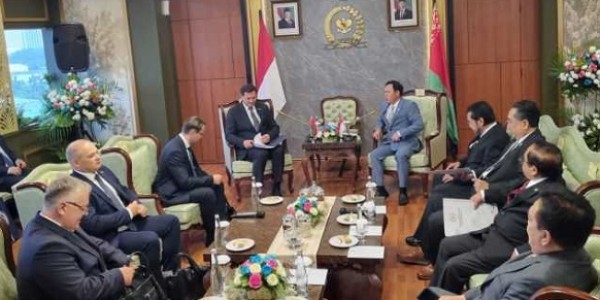 DPD RI dan Menlu Belarus Bahas Penguatan Kerja Sama Bilateral Lintas Sektor