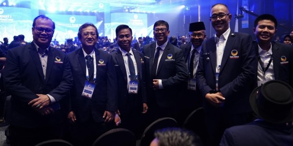 NasDem Jabar Hadiri Rakernas I, Mamat Rachmat: Ini Awal Konsolidasi Nasional