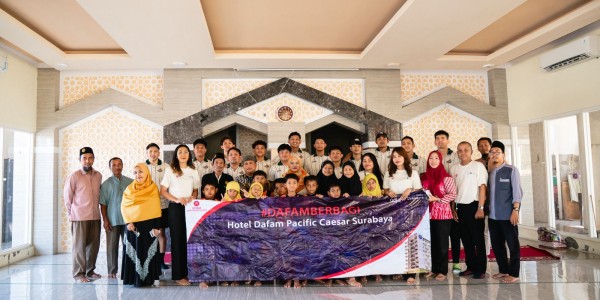 Dafam Pacific Caesar Surabaya Rayakan Ulang Tahun ke-8 bertemakan "8 Tahun Kita Bersyukur"