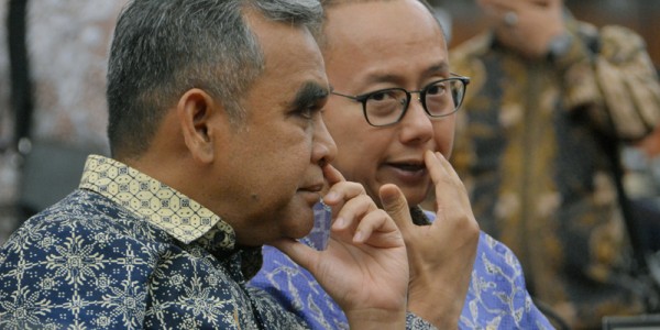 Perbincangan Serius Pimpinan MPR RI pada Gladi Resik Sidang Tahunan 2025