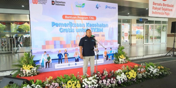 Prioritaskan Kesehatan Pekerja Pelabuhan, Pelindo Regional 3 Sub Regional Jawa Gelar Pemeriksaan Gratis untuk 300 Porter Tanjung Perak